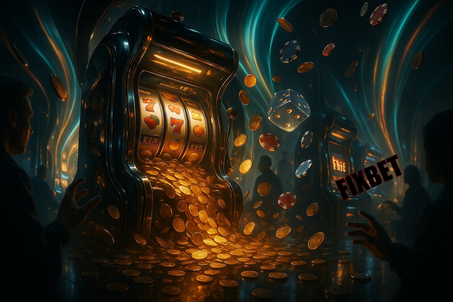 Diversos jogos de caça-níqueis